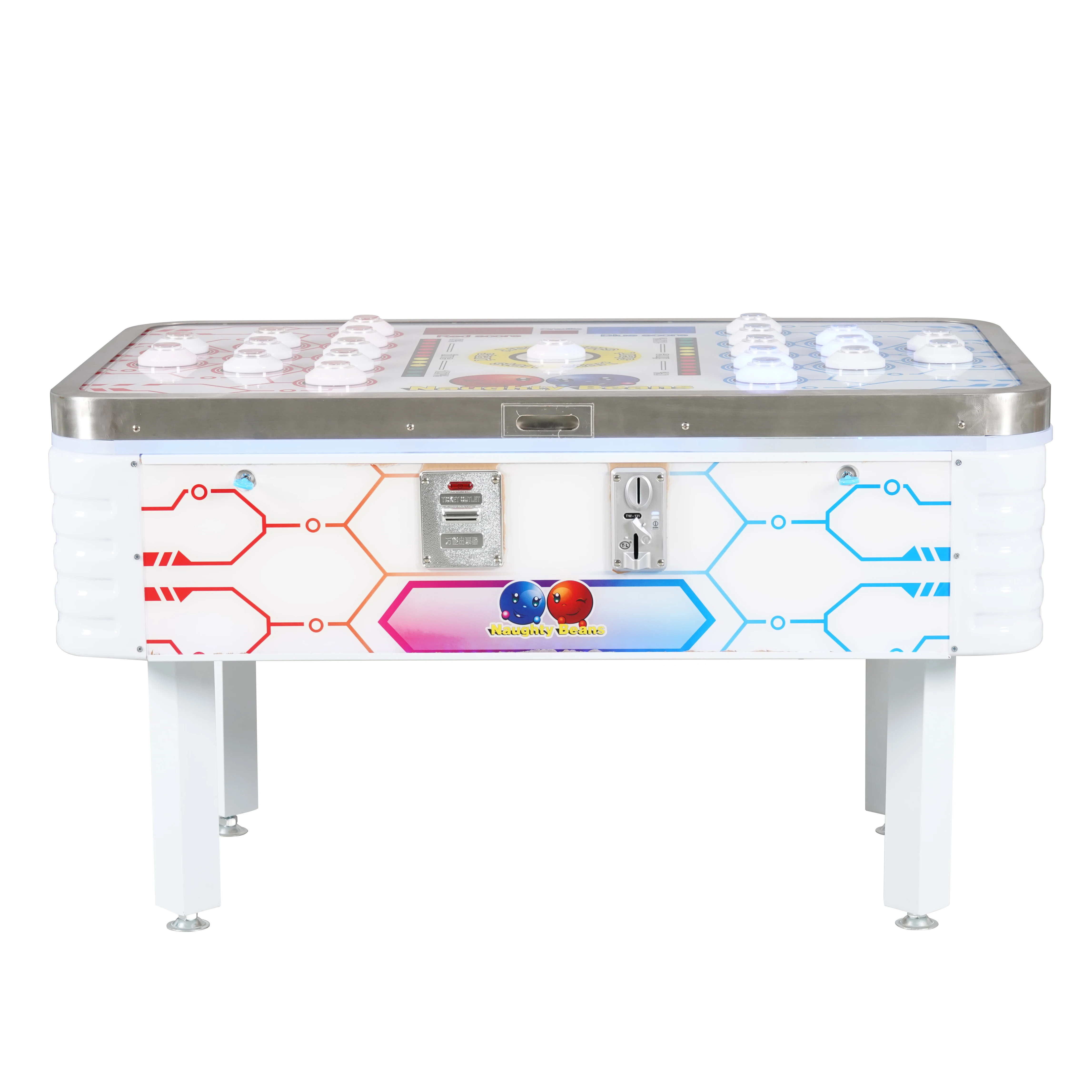 Hot Sale Indoor Double Quick Response Arcade Console Coin Set Quick Response Game Console