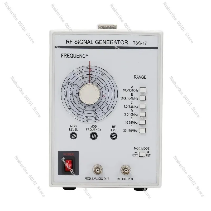 TSG-17 High Frequency Signal Generator 100kHz-150MHz Portable Precision Lab Pulse RF Source