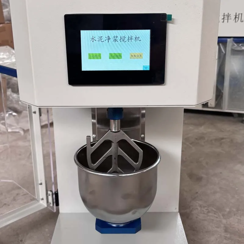 AO SHI INSTRUMENT NJ-160H New Standard Fully Automatic Dual Rotation Dual Speed Servo Motor Cement Slurry Mixer Drying Equipment