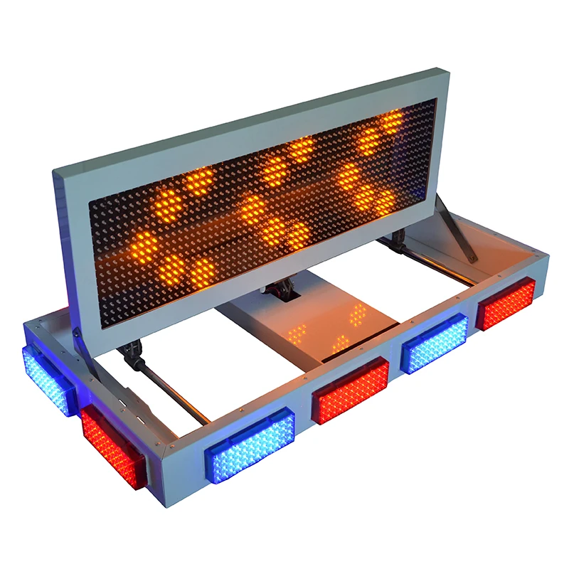 Matrix screen vehicle information sign road traffic dynamic information sign vehicle