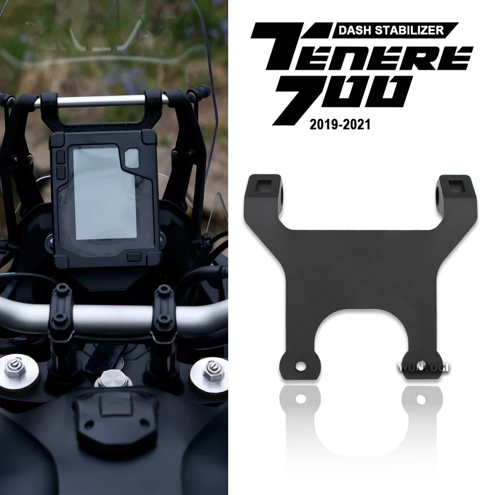 Para yamaha tenere700 xtz tenere 700 t7 t700 xtz690 2019 - 2021 anti-shake suporte traço estabilizador motocicleta kit anti-vibração