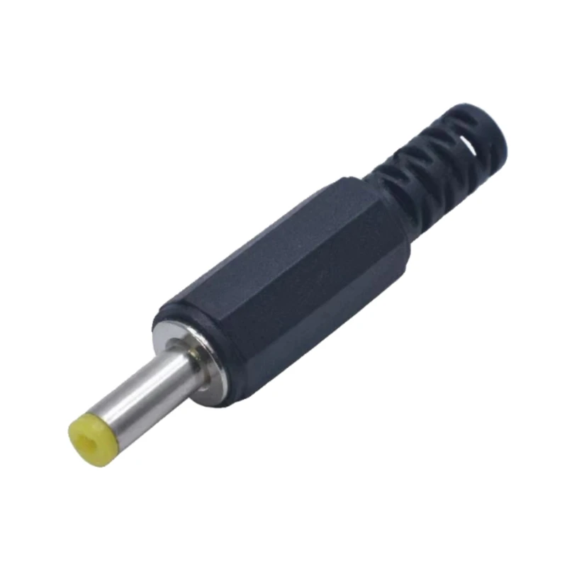 5/10Pcs DC Power Male 4.0mm x 1.7mm DC Power Plugs Male Jack Straight Adapter For DIY Projects Solder Connector Plug 4.0 x 1.7mm