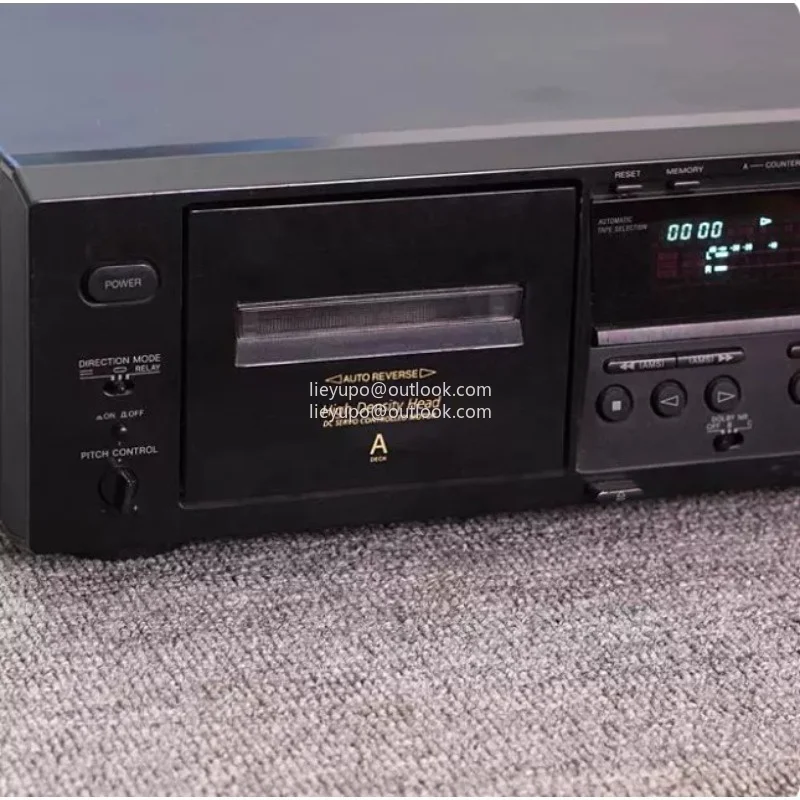 Double Cassette Deck with Electric Logic Control, for Dubbing & Recording, HiFi Stereo Tape Player Used