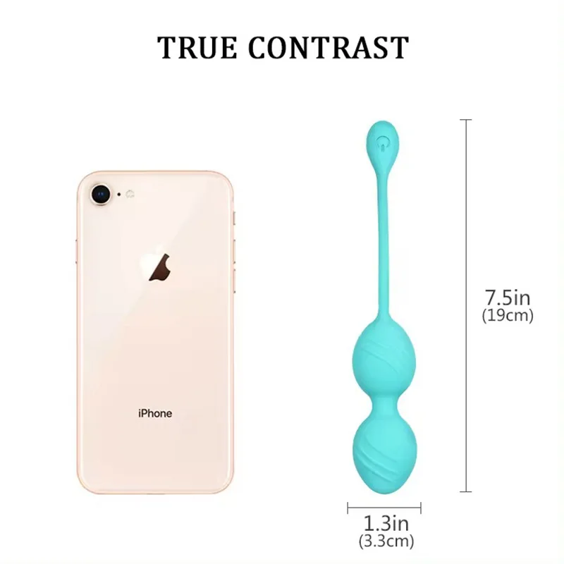 Kegel Ball Vibration Vaginal Tightenin Repair Dumbbell Exercise Machine Egg Sex Toys for Woman with 10 Mode Vibrating G spot Ass