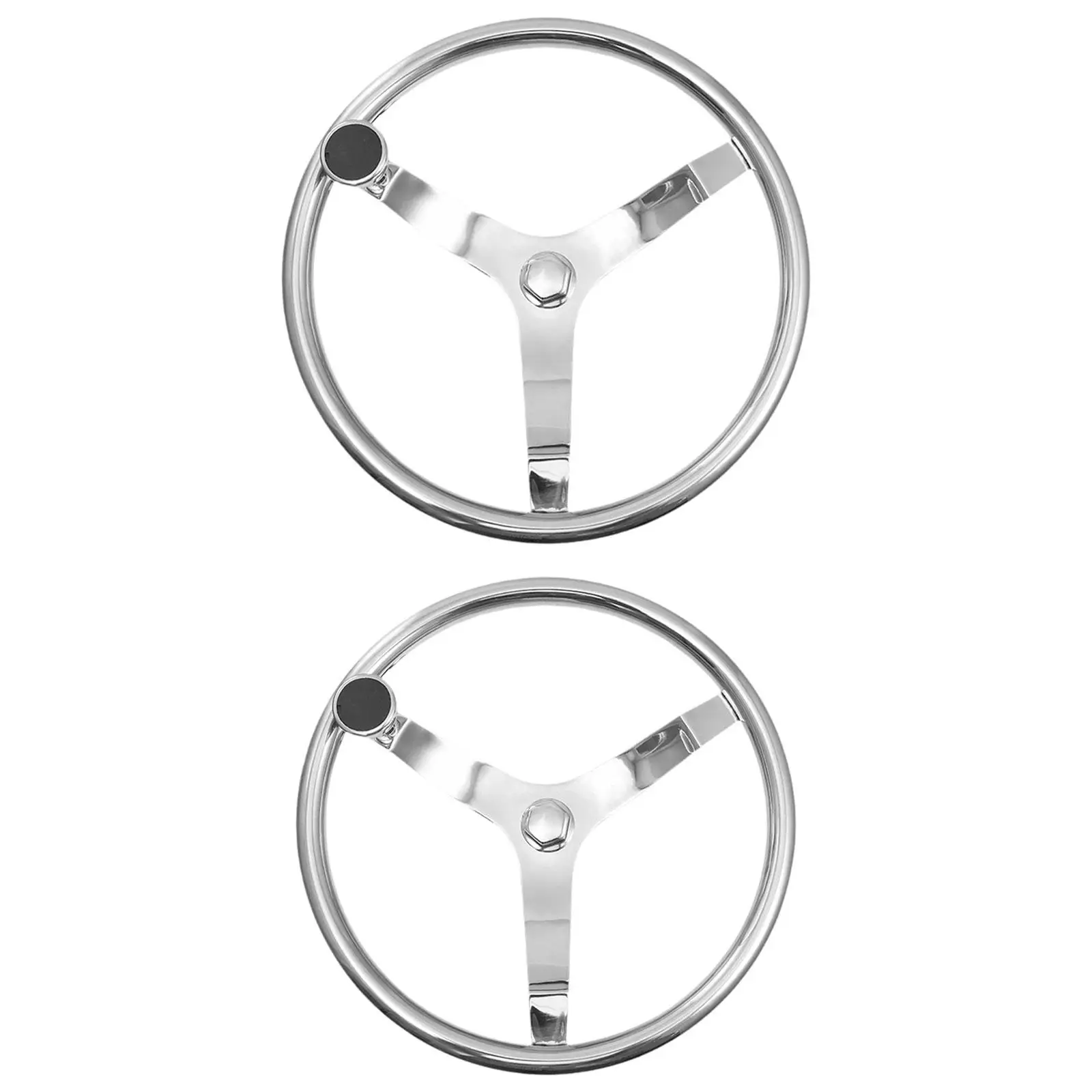 Boat Steering Wheel Sturdy Polished Wheels for Outdoor Speedboat Accessories