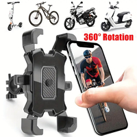 Large Size Phone Holder Motorcycle Mountain Bicycle Universal Fixed Frame for iPhone Samsung Xiaomi Bike Moto Handlebar Stands