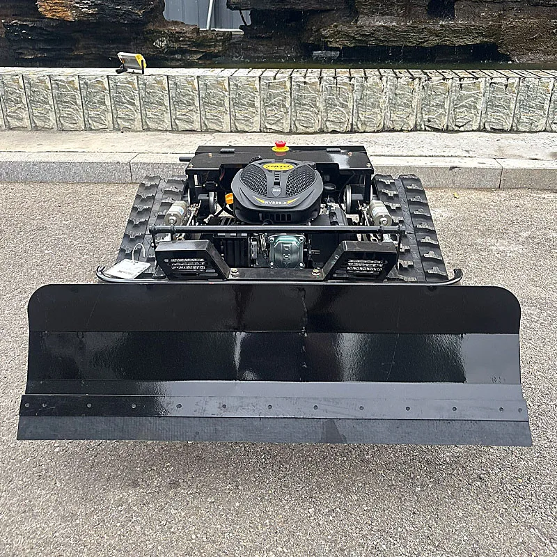 Maßgeschneiderter Zero Turn Rasenmäher, Mini-Roboter-Raupenrasenmäher, tragbarer Rasenmäher für den Heimgebrauch, Regale