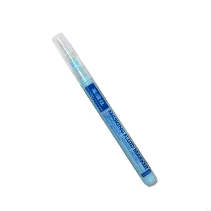 

0.7/0.3mm White Blue Covering Liquid Mark Pen Masking Fluid Marker for Kid