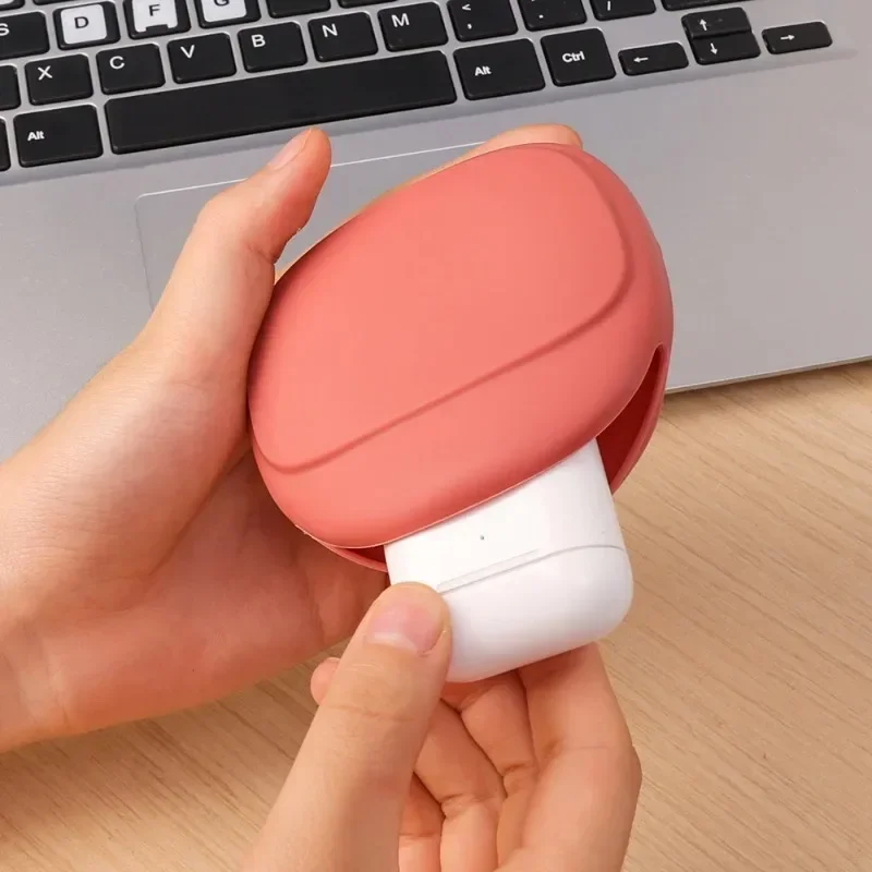 Portable Silicone Headphone Organizer Data Cable Punch Purse Mini Charging Cord Earphone Line Storage Case Winder Holder Keeper