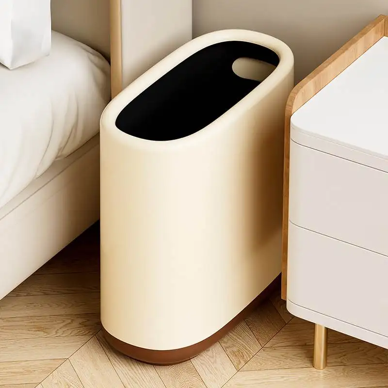 home-use-narrow-press-trash-can-for-living-room-kitchen-bathroom-with-lid-stainless-steel-floor-cleaning-tools-waste-bin