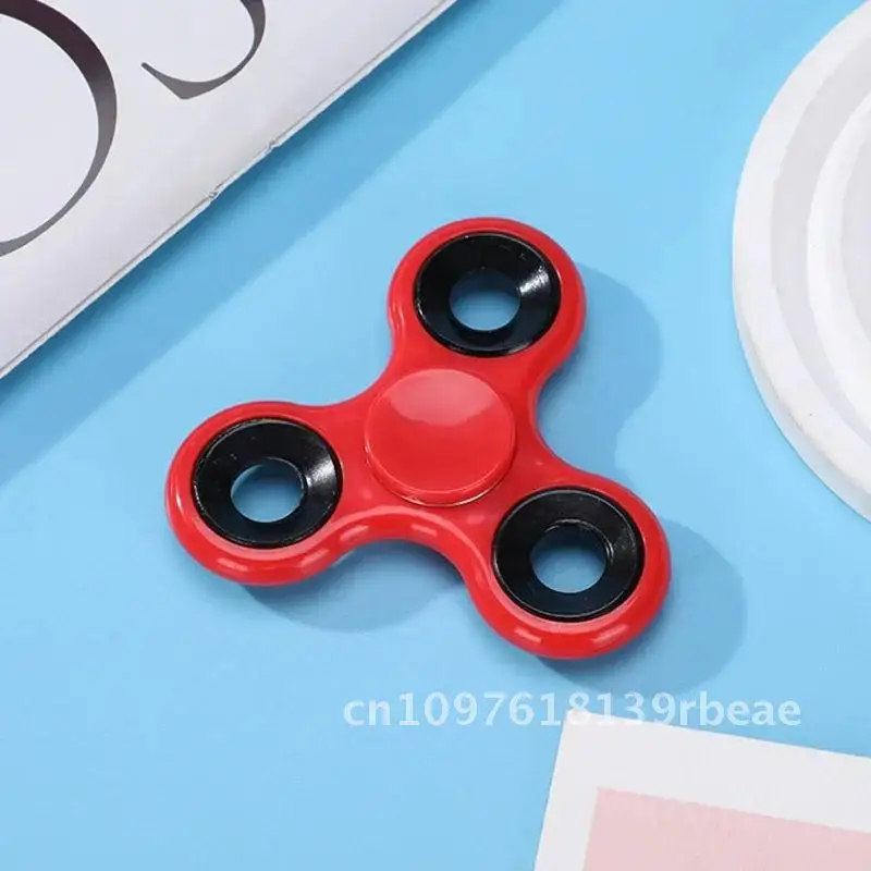 Fidget Spinner ABS de haute qualité, jouet EDC Tri-Spinner pour soulager le Stress, autisme, tdah, jeu amusant pour adultes et enfants