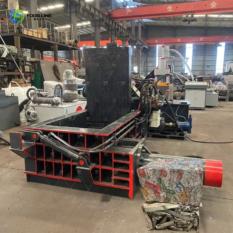 Customized Custom Block Metal Press Equipped With Custom Molds For Waste Metal Processing