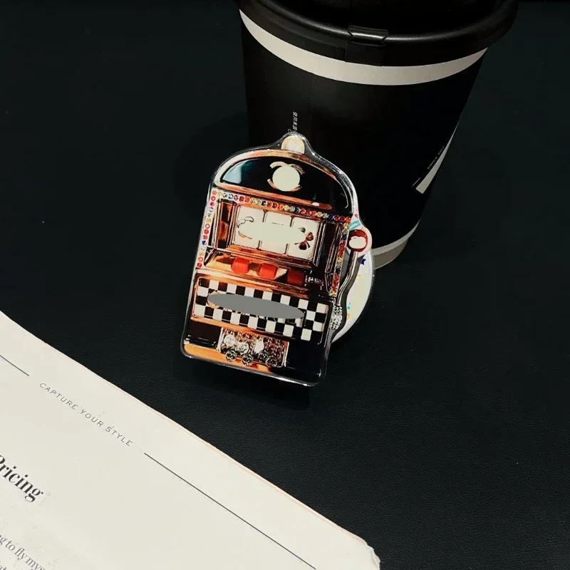 

Rare Luxury High-end Strong Magnetic Mobile Phone Stand Holder Trends MagSafe Mobile Phone Accessory Classic Fashion Phone Grip