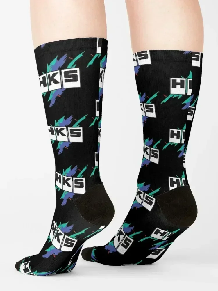 HKS Vintage Socks funny gifts New year's winter gifts luxury Boy Socks Women's