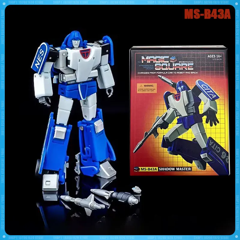 

Transformation Magic Square MS-B43A MSB43A Mirage Shadow Master Metallic Version MS-toys Action Figure Model Gift In stock