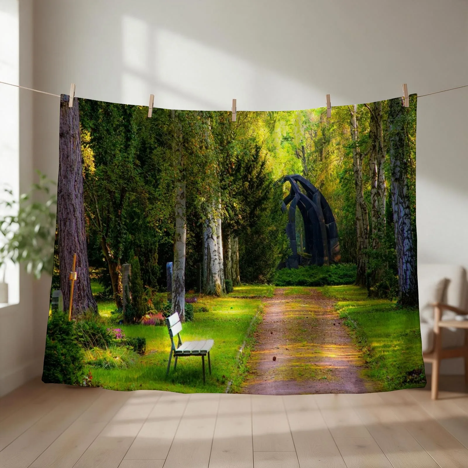 Secret Garden -Secret Garden album Throw Blanket Summer Beddings bed plaid wednesday Soft Big Blankets