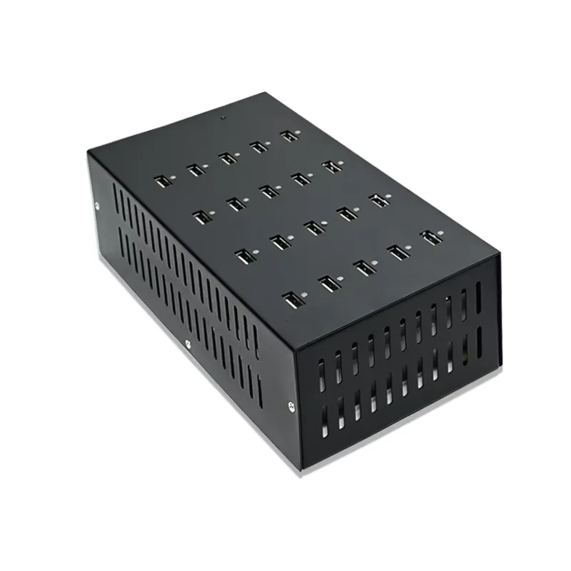 10 20 30 Ports USB 2.0 Charging Station Fast Charger Universal Desktop Power Adapter For Mobile Phone Multi Devices