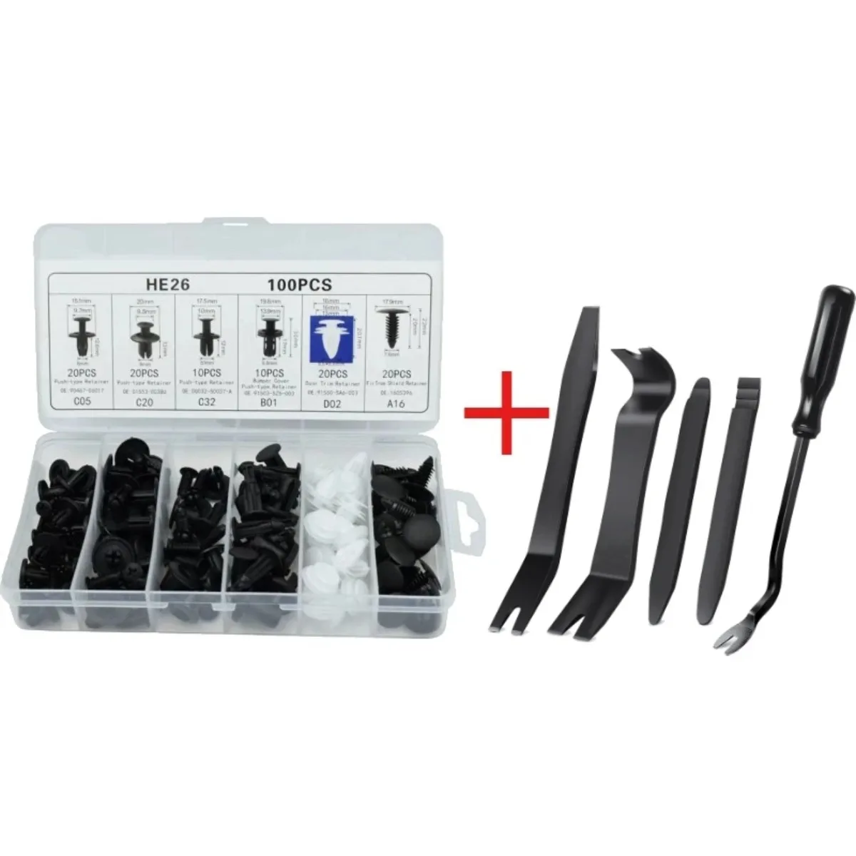 Car Disassembly Tools Kit Hand Tool Set Stereo Repair DVD Repair Used For Dashboard Removal Interior Plastic Trim Panel