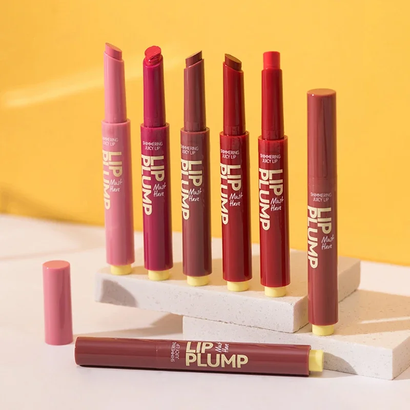 Sdotter Beauty Glazed 12 สี Shimmering Juicy ลิปสติก Moisturizing ผู้หญิง Lip Shining Lip แต่งหน้าอวบอิ่มสาวของขวัญ