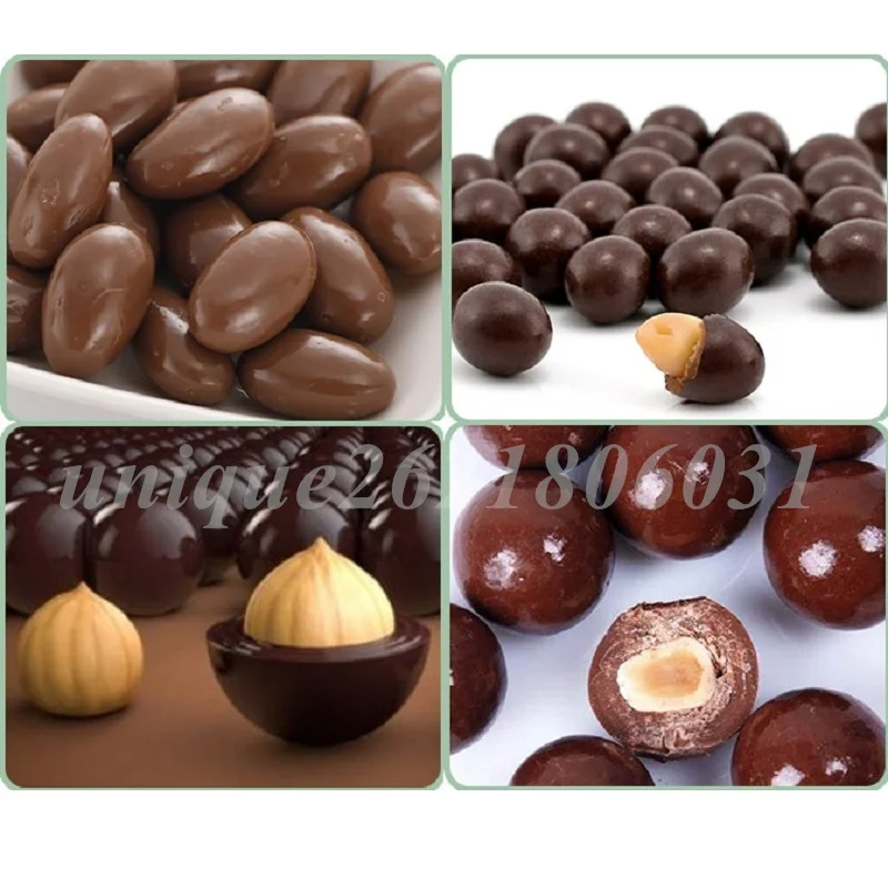 Multi-Function Chocolate Candy Peanut Making Machine Chocolate Coating Stainless Steel Sugar Chocolate Dragee Polishing Machine