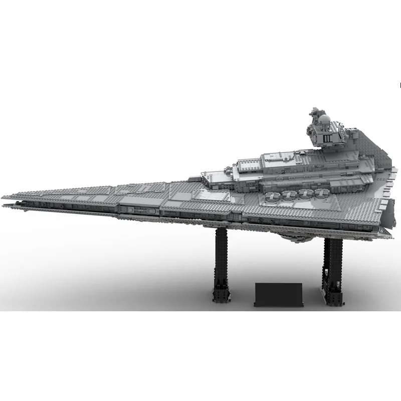 MOC-200403 نموذج مكعبات بناء سفينة حربية فضائية جديدة، 5932 قطعة، هدية لعبة للأولاد والأطفال لعيد الميلاد وعيد الميلاد #5