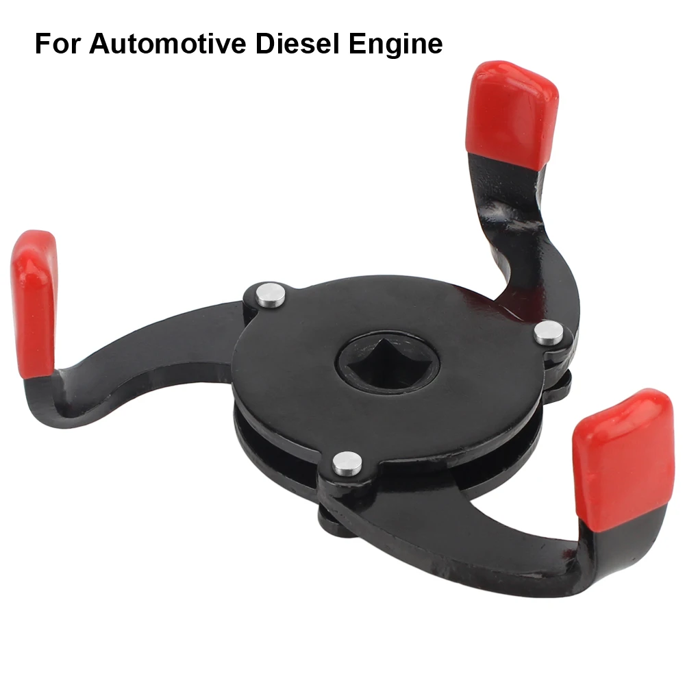 Car Oil Filter Wrench 3-Jaw Spanner Remover Repair Tools Oil Change Accessories Truck Trailer Off Road 4x4 Motorcycle Universal