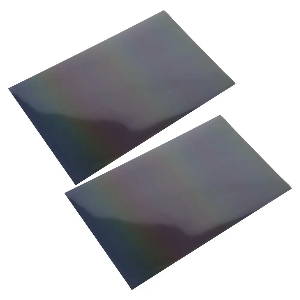 

2 Sheet Rainbow Glitter Heat Transfer Vinyl Durable Soft Texture Clothes Lettering Film DIY Craft Transfer Film T-Shirt Vinyl