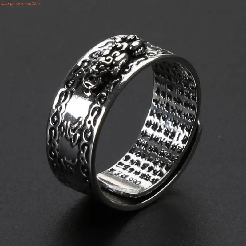 F92D Transfer Fortune Ring Domineering Index Finger Middle Thumb Ring Fashion Jewelry