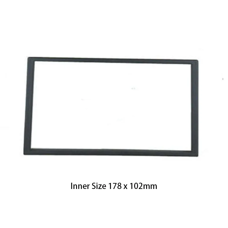 2 Din Radio Fascia Facia untuk Honda Jazz Stereo Panel Radio Dash Kit Mount Trim Kit Frame-tangan kiri