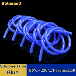 1/5/10M Food Grade Blue Silicone Rubber Hose ID 0.5 1 2 3 4 5 6 7 8 9 10 12 14 16 18 20 25 32 mm Flexible Nontoxic Silicone Tube