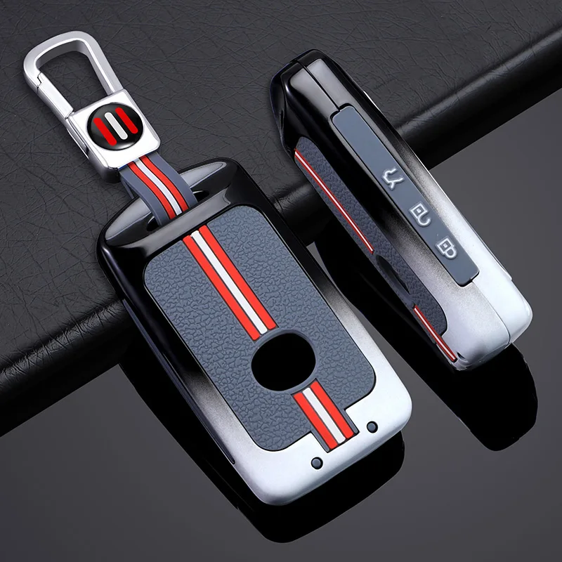 Zink legierung Autos chl üssel abdeckung Fall Schutzhülle Anhänger für Mazda 3 Alexa CX4 CX5 CX-5 CX8 CX-30 CX30 2019 2020 Remote Key Protector