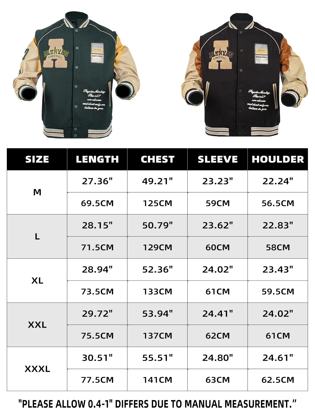 Men's Bomber Jacket Street Coats Vintage Top Varsity Baseball Jacket Autumn/Winter Jacket Man Windbreaker Motorcycle Jacket