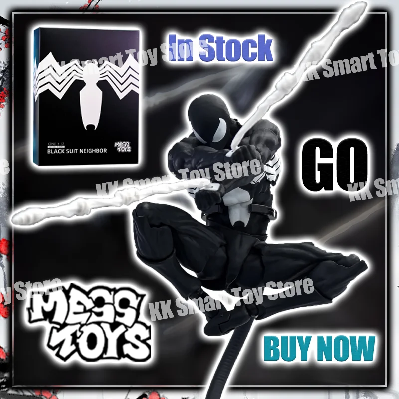 

В наличии беспорядочные игрушки Человек-паук Симбиот Черный костюм Сосед Messtoys Человек-паук Каин Паркер Скарлет Аниме Фигурка Подарочные игрушки