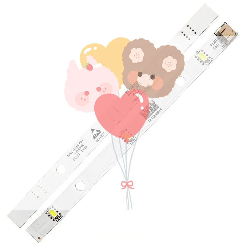 1Pcs For RONGSHENG/HISENSE BCD-630WT Refrigerator MDDZ-162A A07 LED Strip Light 1629348 DC12V 1.25W CQC14134104969