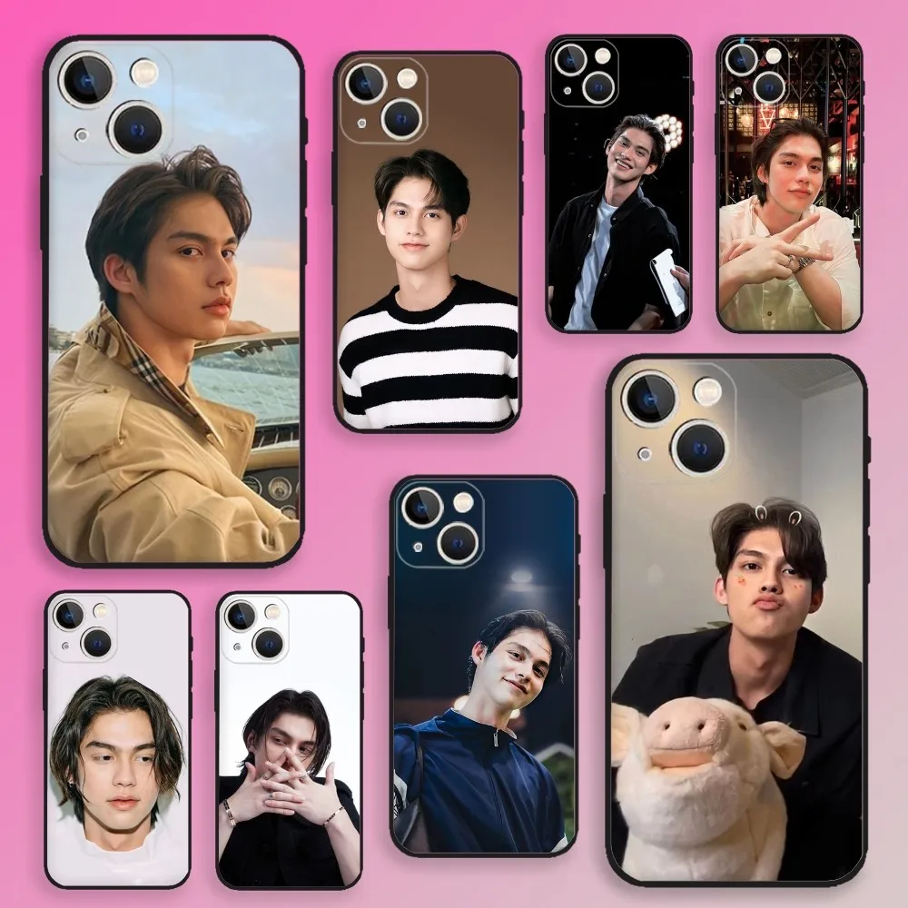 

Actor Vachirawit Chivaaree Model Phone Case For iPhone 16,15,14,13,12,11,Plus,Pro Max,XS,X,E,SE,Mini Soft Silicone Black Cover