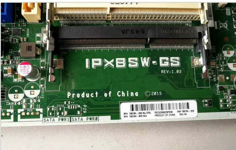Untuk desktop motherboard HP IPXBSW-GS 795784 -001 002 003 Tes 100% pengiriman oke