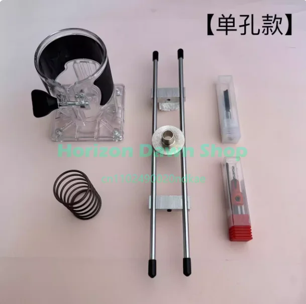 Lock tongue hole opener trimming machine to open keyhole small mold