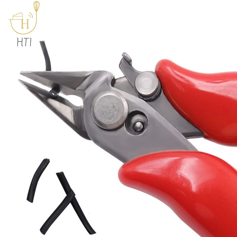 Mini Electronic Pliers Diagonal Pliers Small Soft Cutting Pliers E Cigarette DIY With Locking Clips