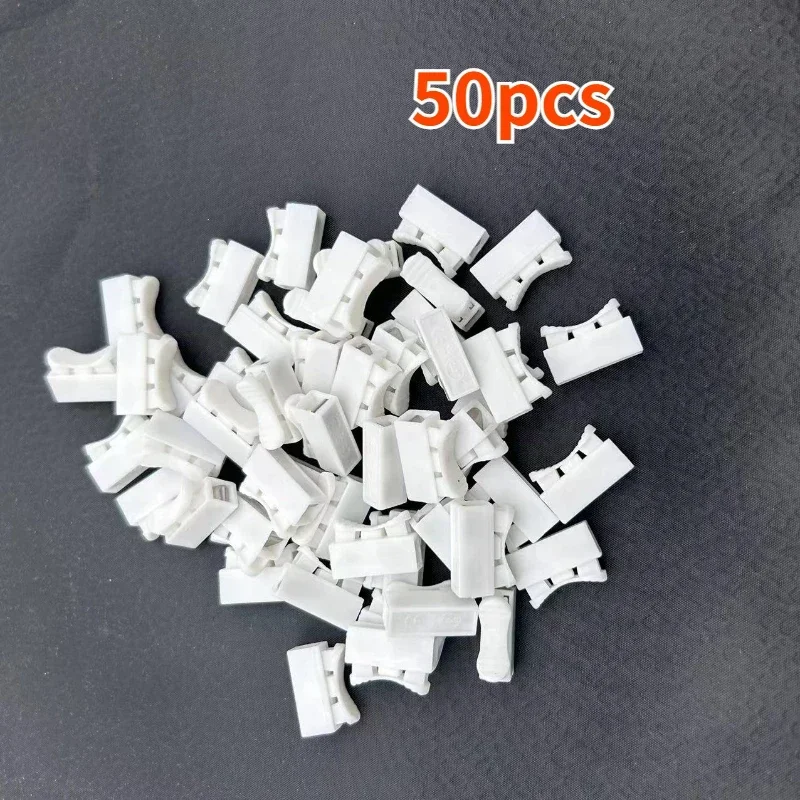 50pcs CH-1 Quick Press Terminal Block  Single Wire One in One Out Connector 1-position Terminal Block Terminal Post