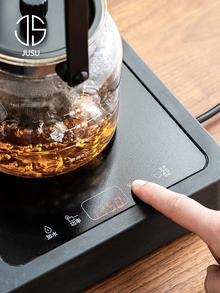 Small Modern Light Luxury Drainage Tea Table Kettle Household Kung Fu Tea Set