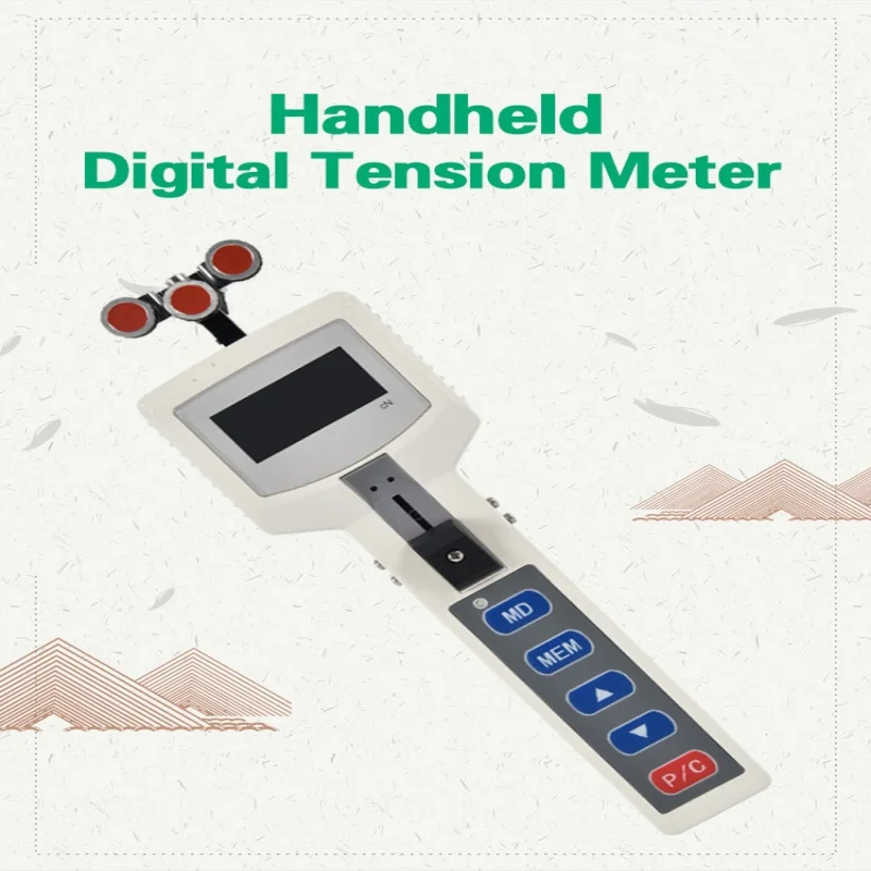 Com luz de fundo Aliyiqi AZSH-2000cN;2040gf;20N;72 Oz;2.04kgf;4.5lb Medidor de tensão digital portátil de alta precisão