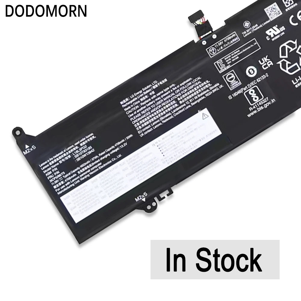 DODOMORN-batería L18M3PG2 para portátil, para Lenovo Chromebook S345-14AST 14E, L18D3PG2, L18L3PG2, 5B10T04979, 5B10T04980, 57Wh