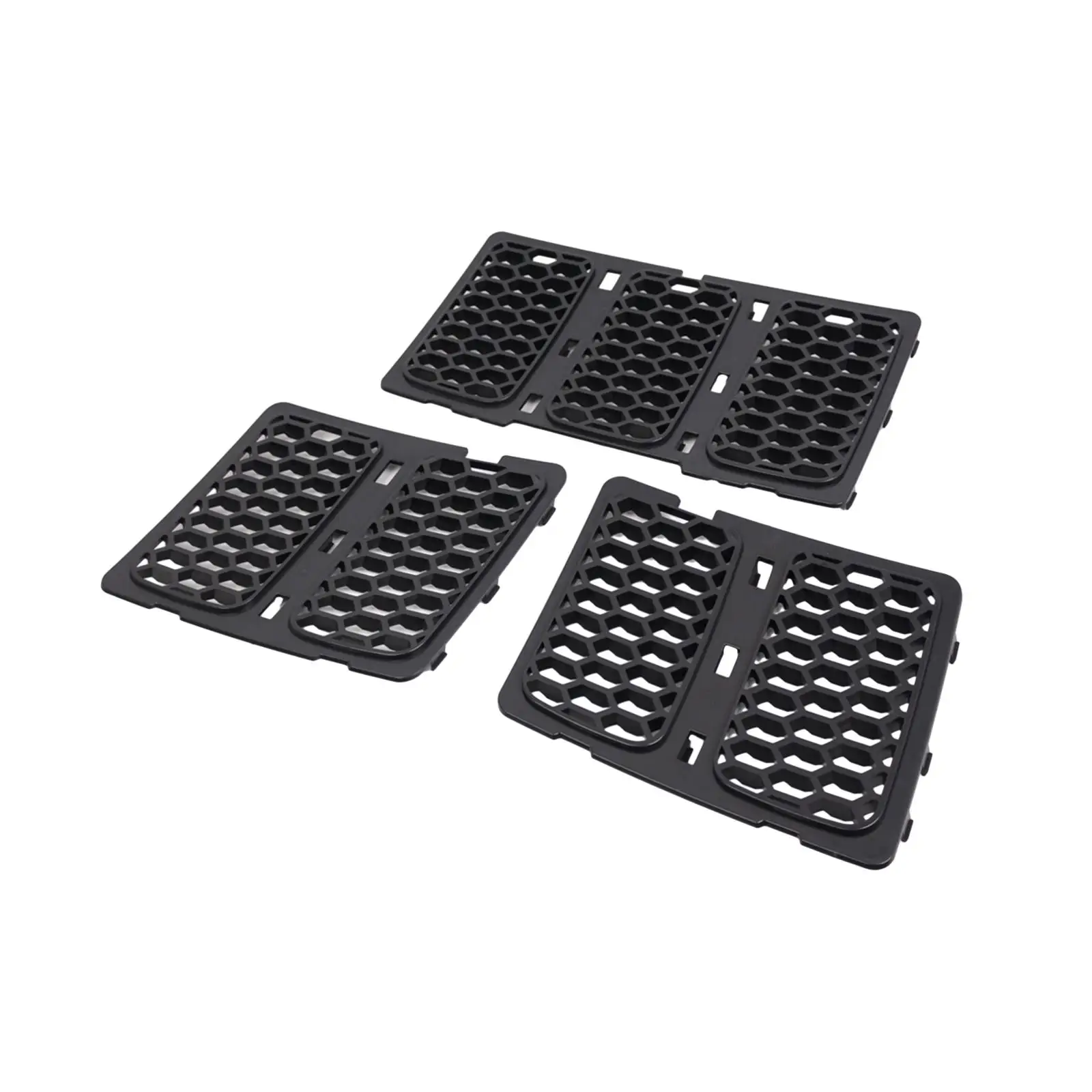 3Pcs Honeycomb Grille Inserts Mesh Grill 68143073AC for Jeep Grand