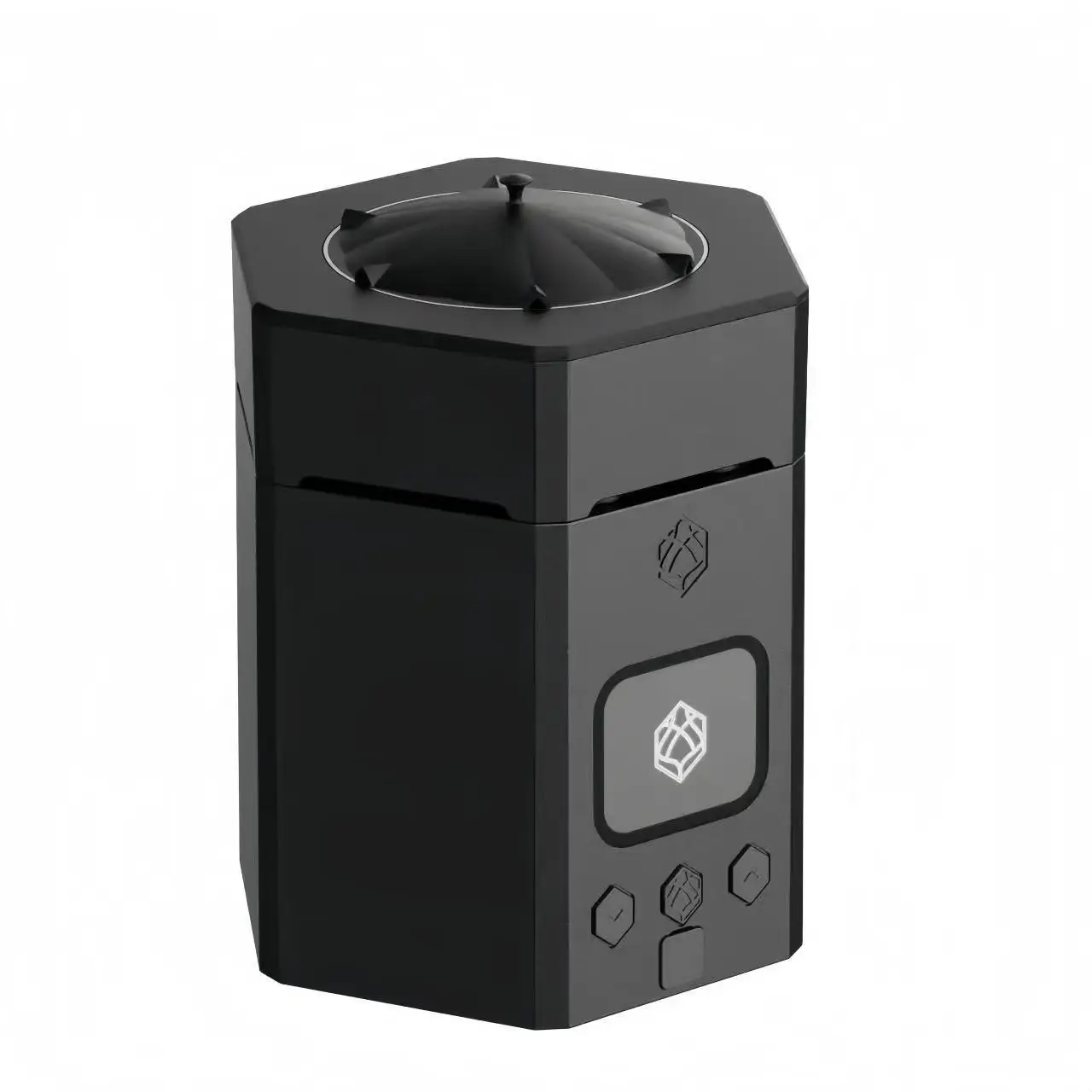 

Squrre New Electronic Rechargeable Type C Hookah Head Charcoal-Free 10000 MAh Portable Shisha Head Bluetooth System LED Lighting