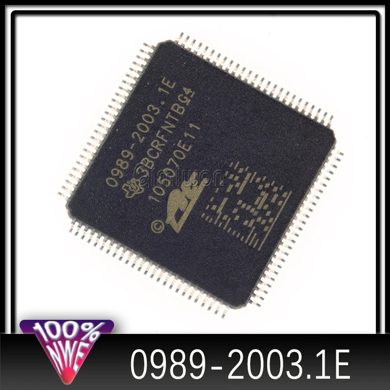 1pcs/lot New Original 0989-2003.1E 0989-2003 QFP-128 105070E11 Chip Use for Automotives ABS In Stock