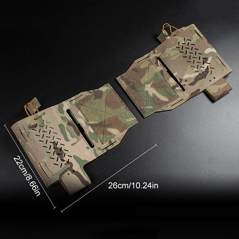 Imagem -05 - Militar Tactical Expander Wing Pouch Suporte de Rádio Wingman Pouch Magazine Storage Bungee Cord Micro Fight Chassis Peito Rig