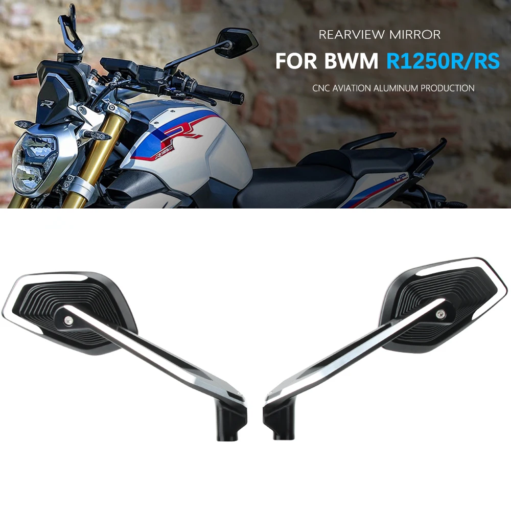 

Rearview Mirror For BMW R1250R/RS F900R G310R S1000R R1250RS F900XR C400X/GT CE04 Motorcycle Accessories Side Rear View Mirror