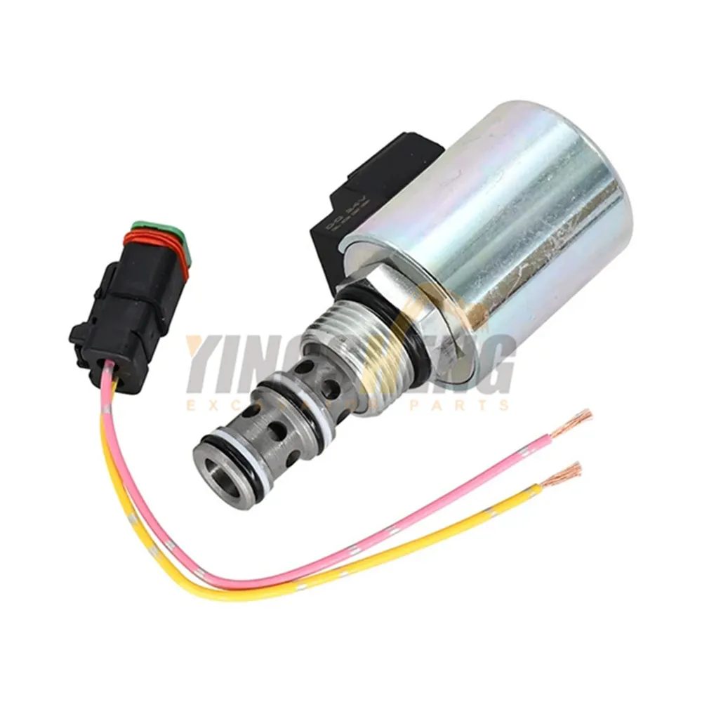 قطع غيار آلات البناء JCB 3CX صمام الملف اللولبي الهيدروليكي 25/105100، 25-105100، 25105100 محمل حفار #4