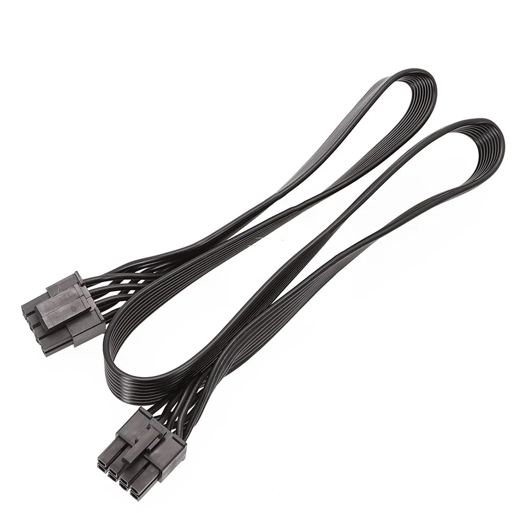 CPU 8 Pin Male to CPU 8 Pin (4+4 Pin) Male EPS-12V Motherboard Power Adapter Cable for Modular Power Supply 60cm