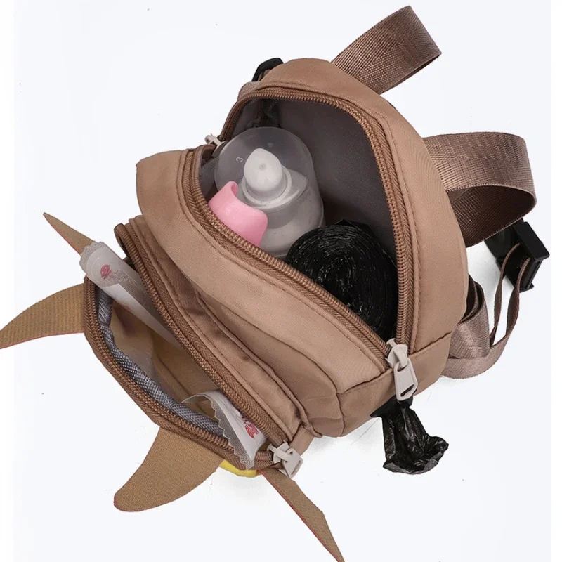 14x6x16cm Pet Portable Backpack Cute Little Dog Backpack Snack Large Capacity Pet Backpack Cat Bag Accessories for Small Dogs